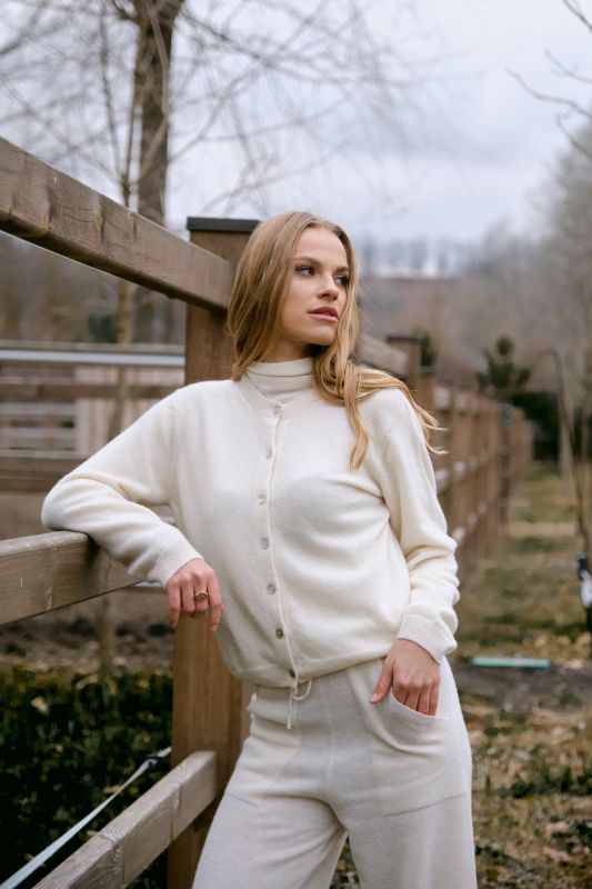 Кардиган з кашеміром